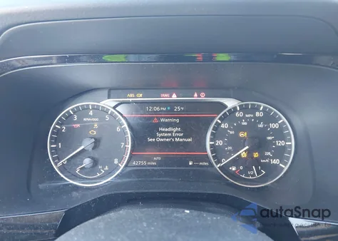 2025 Nissan Pathfinder Sv 4Wd z USA, uszkodzony, nr VIN 5N1DR3BC1SC209728